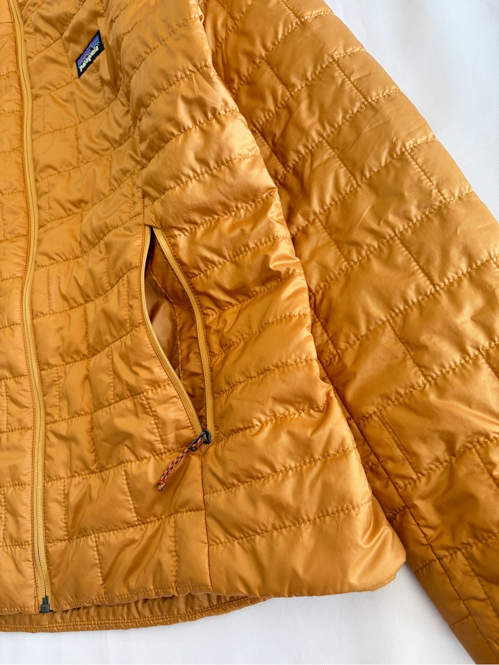 Patagonia Nano Puff Jacket Women's Size L Talon Gold FA25 NWT - Picture 7 of 15